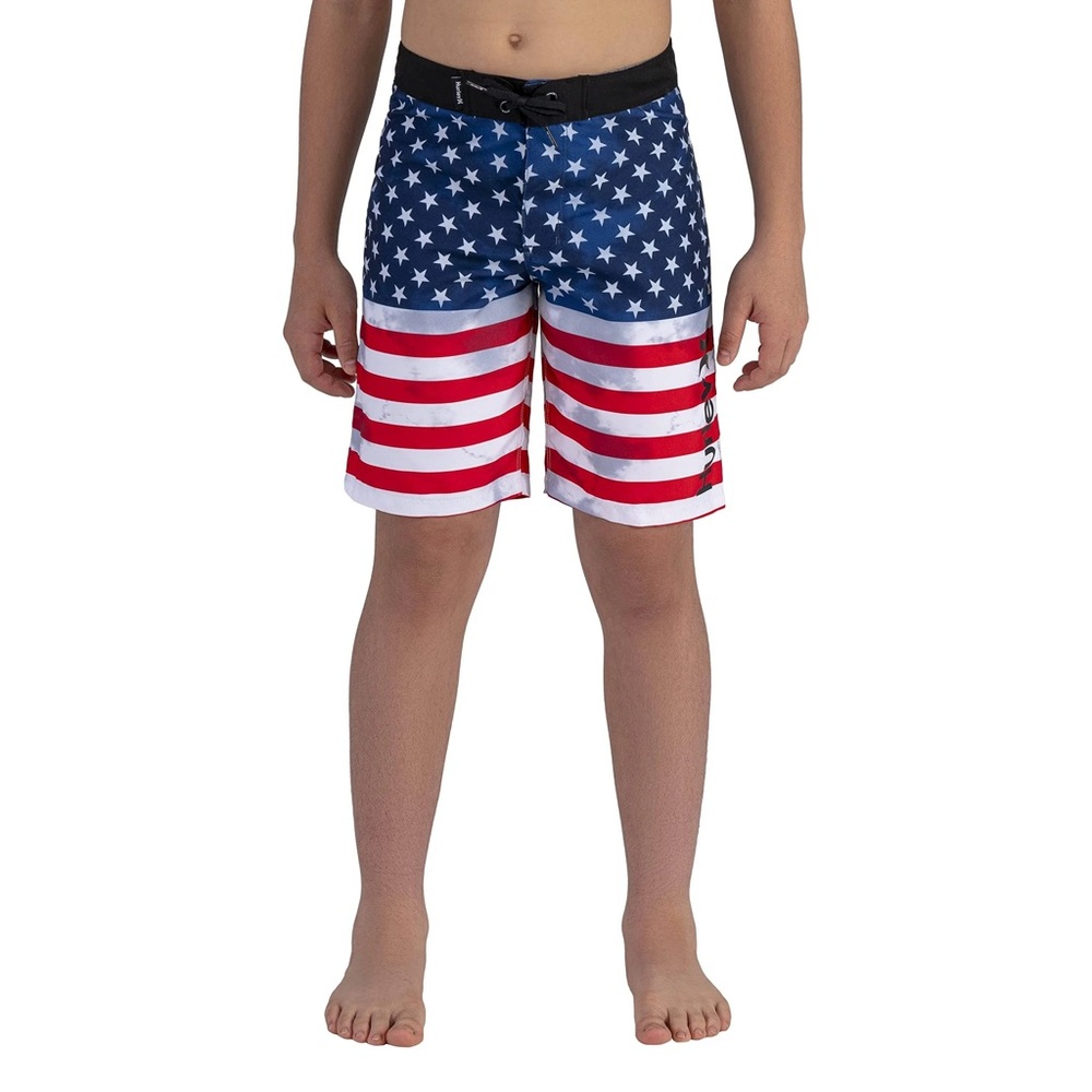Hurley Stars and Stripes Swim Trunks Board Shorts